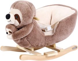 Schaukeltier Schaukelpferd Plüsch Schaukelspielzeug Wippe Kinder Baby Spielzeug