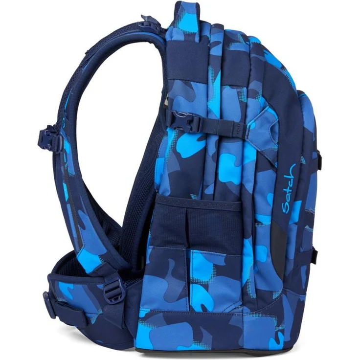 Satch Pack 'Troublemaker' Schulrucksack, 30 Liter, 1,2 kg, blau – Bild 5