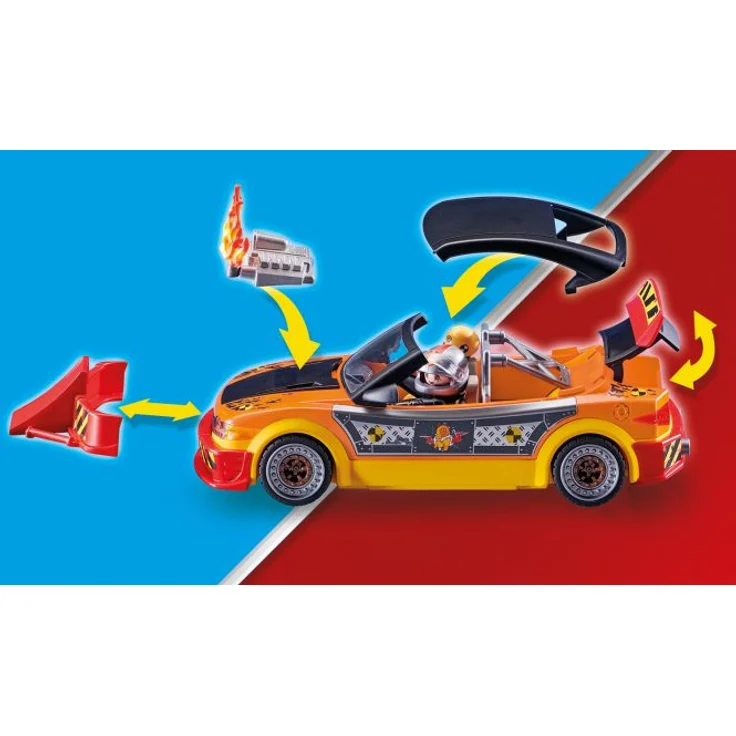 Playmobil Stuntshow 70551 'Stuntshow Crashcar', 60 Teile, ab 4 Jahren - Preisvergleich – Bild 5