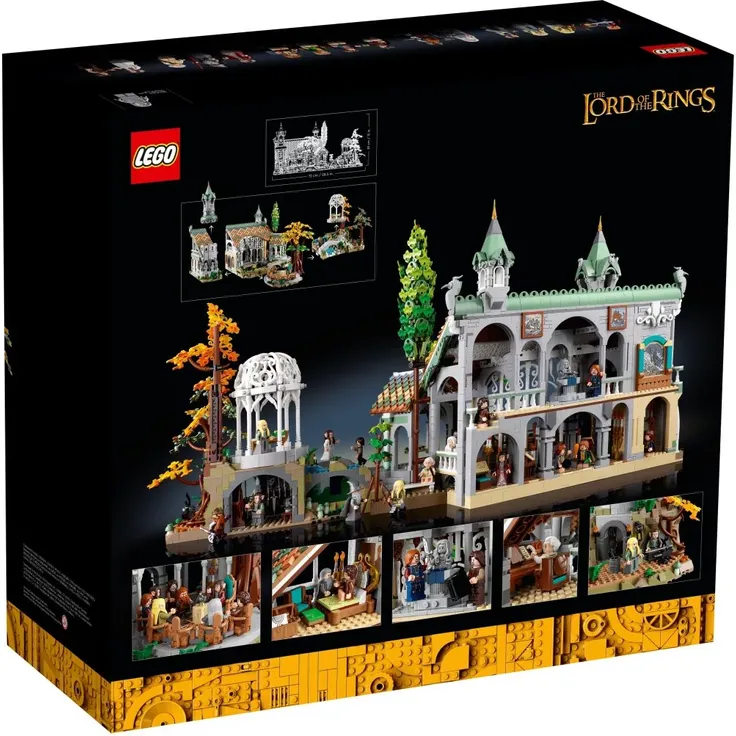 LEGO Icons 10316 'Der Herr der Ringe: Bruchtal', 6167 Teile, ab 18 Jahren – Bild 6
