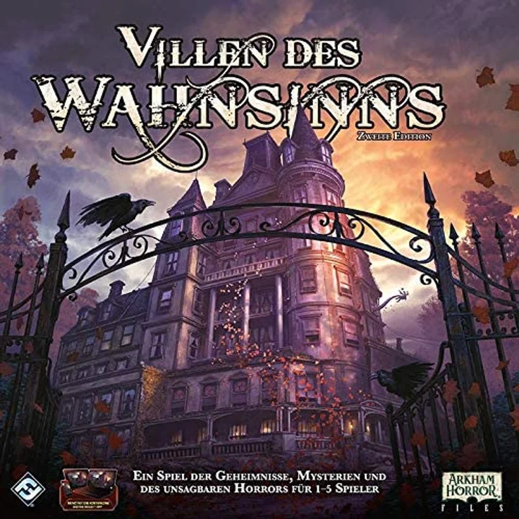 Asmodee 'Villen des Wahnsinns 2. Edition' Brettspiel, ab 13 Jahren, 1 - 5 Spieler, 160 min Spielzeit – Bild 6