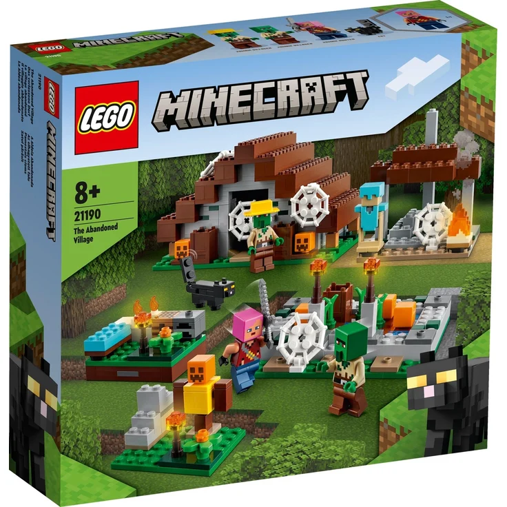 LEGO Minecraft 21190 'Das verlassene Dorf', 422 Teile, ab 8 Jahren – Bild 3