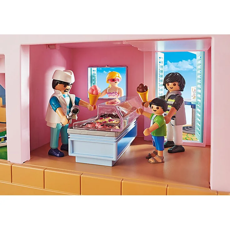 Playmobil Family Fun 70279 'Eisdiele am Hafen', 108 Teile, ab 4 Jahren – Bild 5