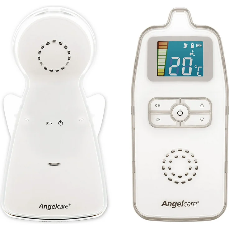 Angelcare 'AC423-D' Babyphone, 250 m Reichweite, LCD-Display, inkl. wiederaufladbare Batterien – Bild 1