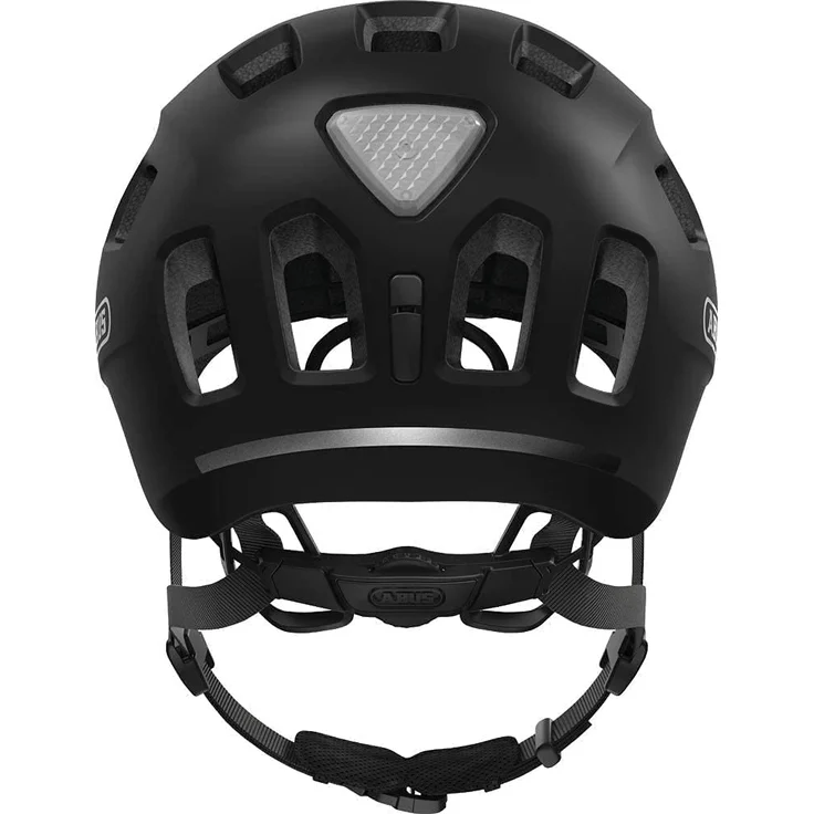 Abus 'Youn-I 2.0' Kinderfahrradhelm velvet black, Kopfumfang 48-54 cm, mit integriertem LED-Rücklicht – Bild 3