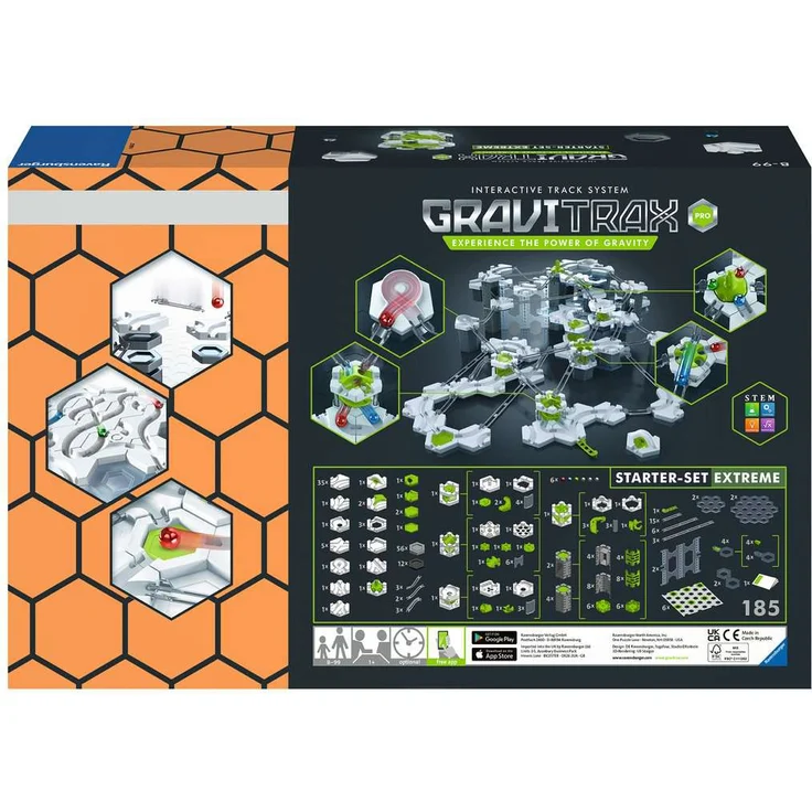 Ravensburger 'GraviTrax Pro Starterset Extreme', 185 Teile, ab 8 Jahren – Bild 2