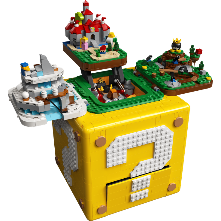 LEGO Super Mario 71395 'Fragezeichen-Block aus Super Mario 64', 2064 Teile, ab 18 Jahren – Bild 2