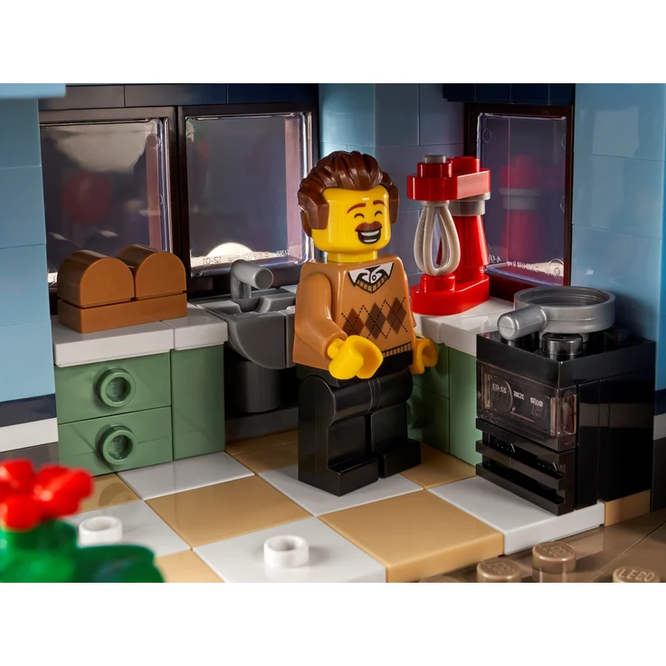 LEGO Icons 10293 'Besuch des Weihnachtsmanns', 1445 Teile, ab 18 Jahren – Bild 14