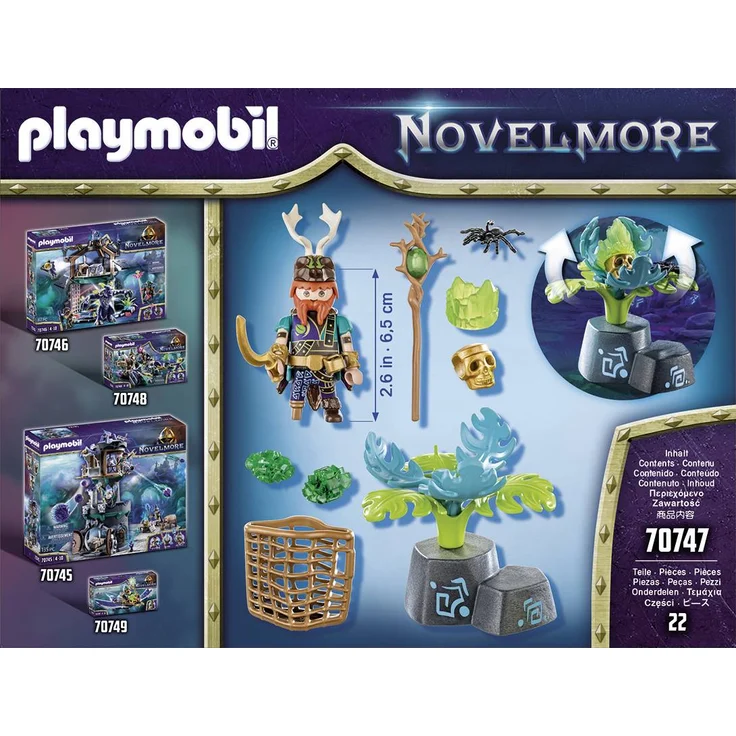 PLAYMOBIL Novelmore 70747 'Violet Vale - Magier der Pflanzen', 22 Teile, ab 4 Jahren - Preisvergleich – Bild 5