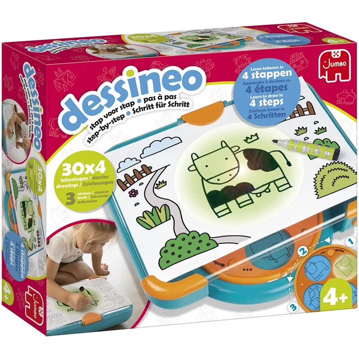 Jumbo 19818 Dessineo Zeichnen/Designer, Kreativset