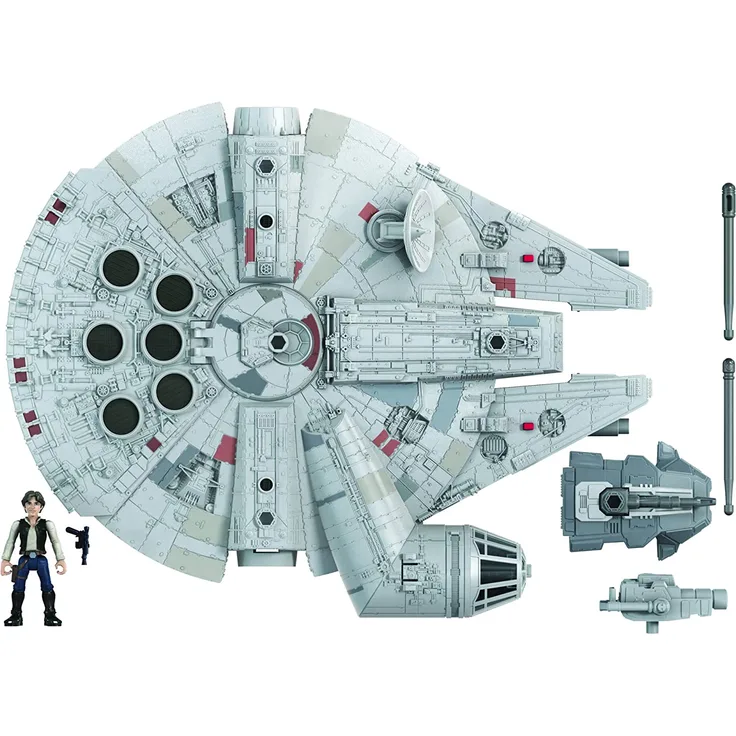 Hasbro - E93435L0 Star Wars - Mission Fleet Deluxe Vehicle Falcon