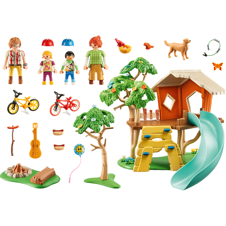 Playmobil Family Fun 71001 'Abenteuer-Baumhaus mit Rutsche', 101 Teile, ab 4 Jahren – Bild 3