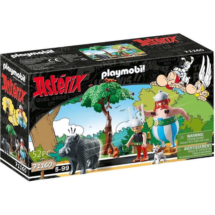 Playmobil Asterix 71160 'Wildschweinjagd', 52 Teile, ab 5 Jahren – Bild 1