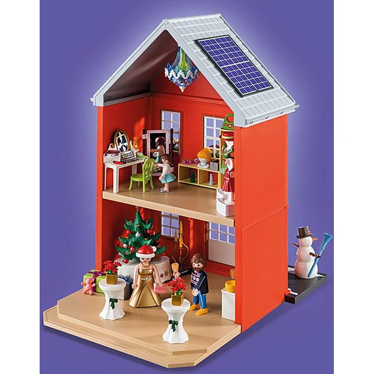 Playmobil 70383 Großer Adventskalender "Weihnachten im Stadthaus" – Bild 5