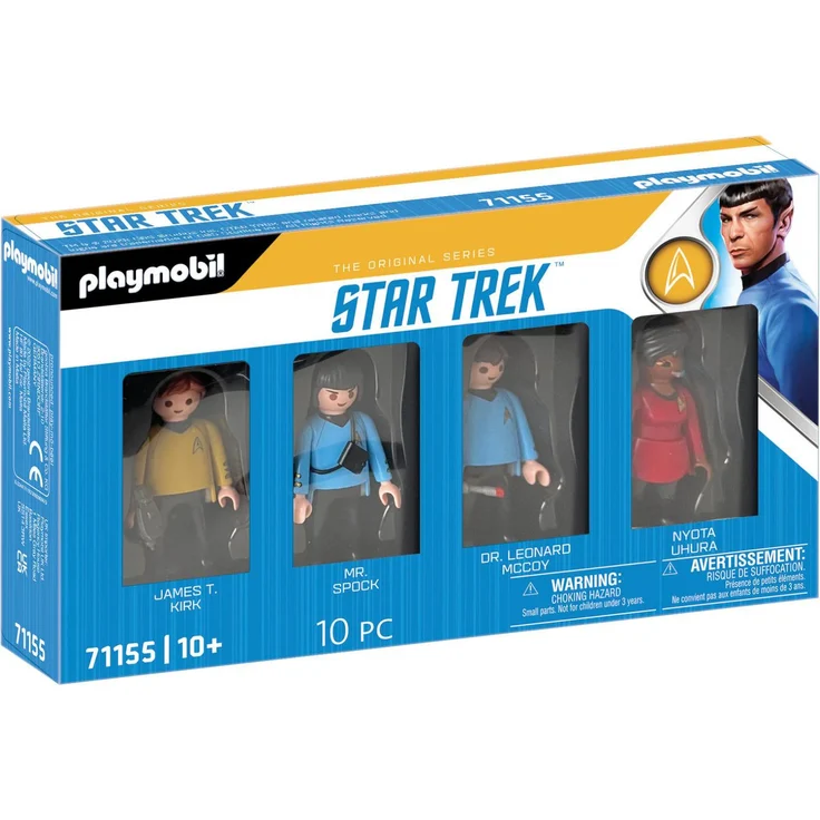 PLAYMOBIL Star Trek 71155 'Figuren-Set', 10 Teile, ab 10 Jahren – Bild 1