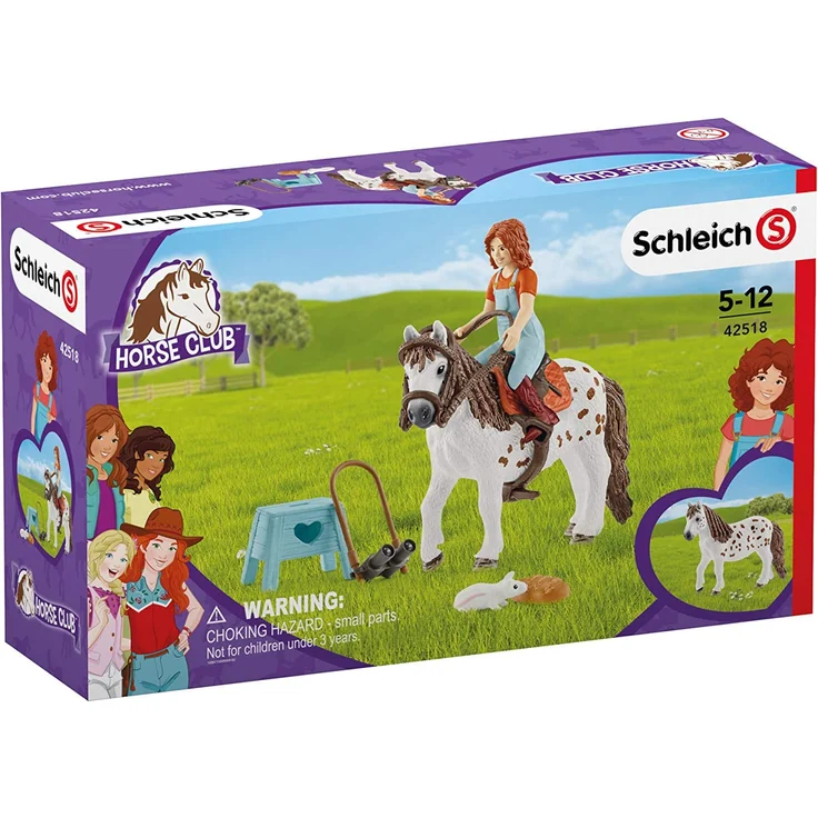 Schleich Horse Club 42518 'Mia und Spotty', ab 5 Jahren, 9 Teile - Preisvergleich – Bild 3