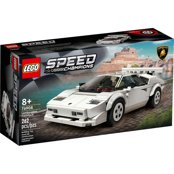 LEGO Speed Champions 76908 'Lamborghini Countach', 262 Teile, ab 8 Jahren – Bild 3