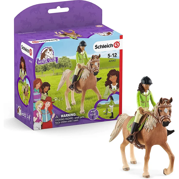 Schleich Horse Club 42542 'Sarah & Mystery', 5 Jahre, 6 Teile - Preisvergleich – Bild 1