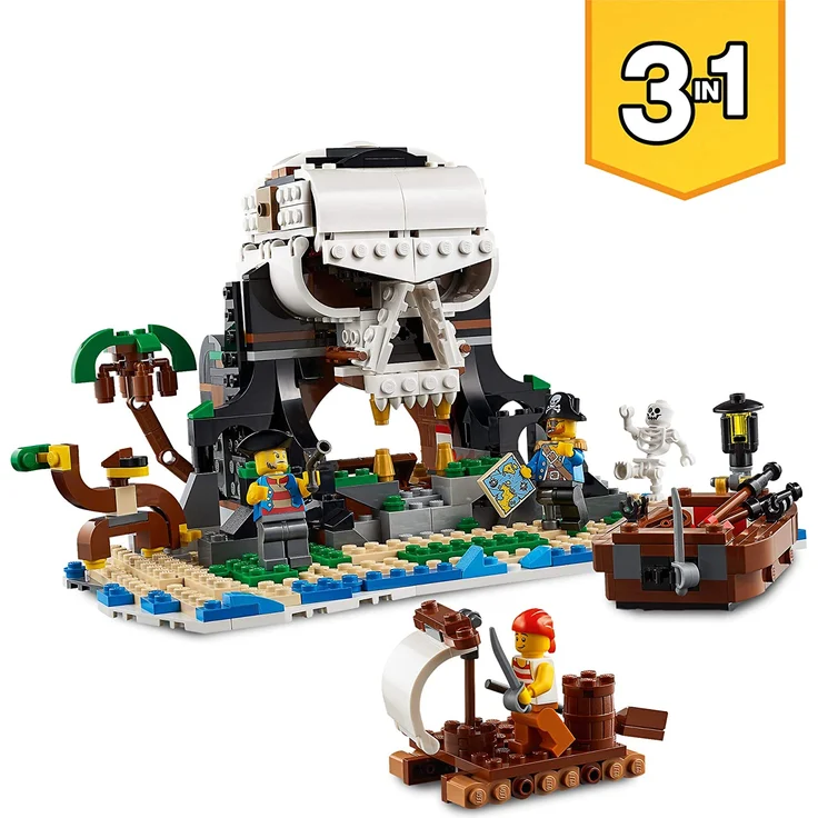 LEGO Creator 3-in1 31109 'Piratenschiff', 1264 Teile, ab 9 Jahren, drei Modelle in einem Set – Bild 4