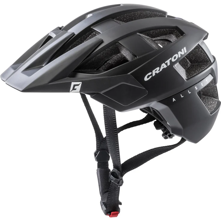 Cratoni Helm AllSet MTB Gr. S/M 54-58cm schwarz matt