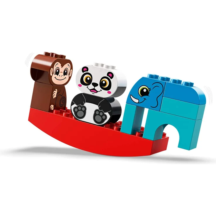 LEGO DUPLO 10884 'Meine erste Wippe mit Tieren', 15 Teile, ab 18 Monaten – Bild 4