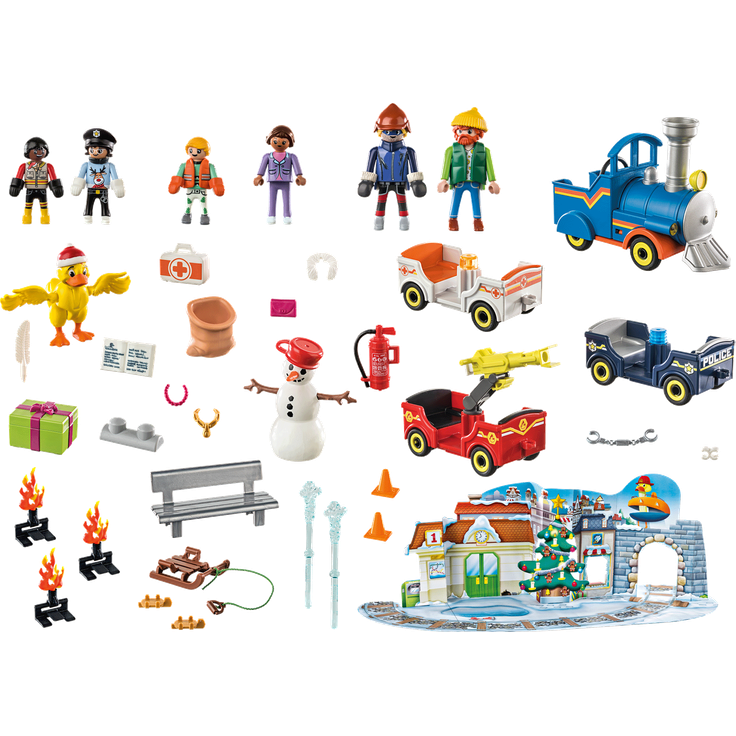 PLAYMOBIL DUCK ON CALL 70901 'Adventskalender', 137 Teile , ab 3 Jahren – Bild 2
