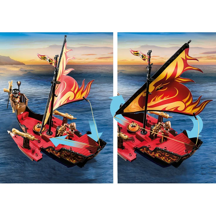 PLAYMOBIL Novelmore 70641 'Burnham Raiders Feuerschiff', 55 Teile, ab 4 Jahren - Preisvergleich – Bild 4