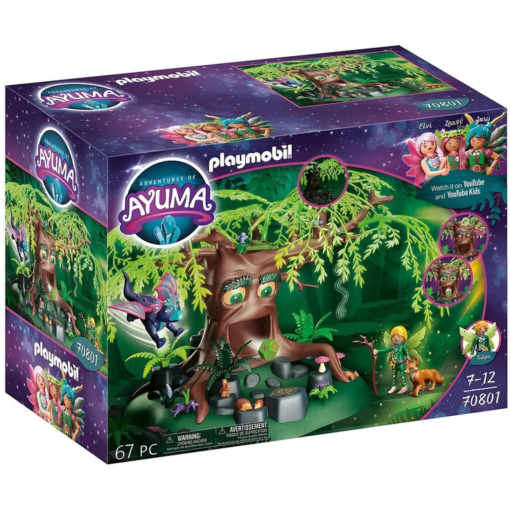 PLAYMOBIL Ayuma 70801 'Baum der Weisheit', 67 Teile, ab 7 Jahren