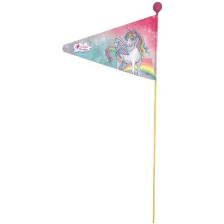 bike fashion Sicherheitswimpel Einhorn Paradies