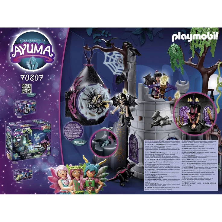 PLAYMOBIL Adventures of Ayuma 70807 Bat Fairies Ruine, 135 Teile, ab 7 Jahren – Bild 4
