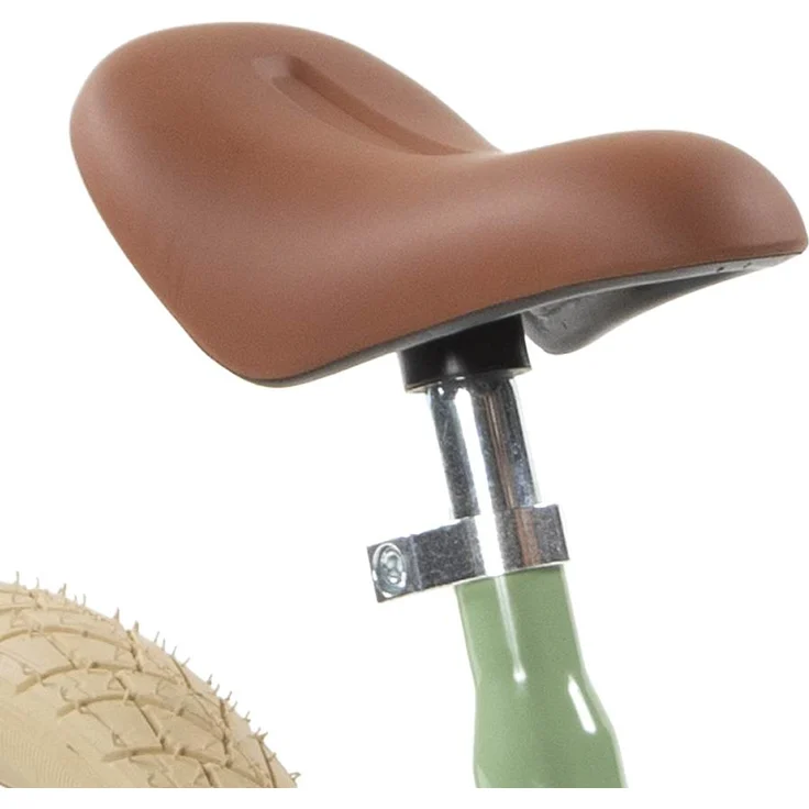 PUKY 4067 'LR XL CLASSIC' Laufrad, für Kinder ab 95 cm Körpergröße, bis 25 kg belastbar, höhenverstellbar, inkl. Korb, retro-grün – Bild 4