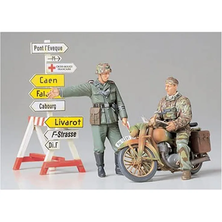 1/35 DKW NZ350 Hersteller: Tamiya + 2 Figuren