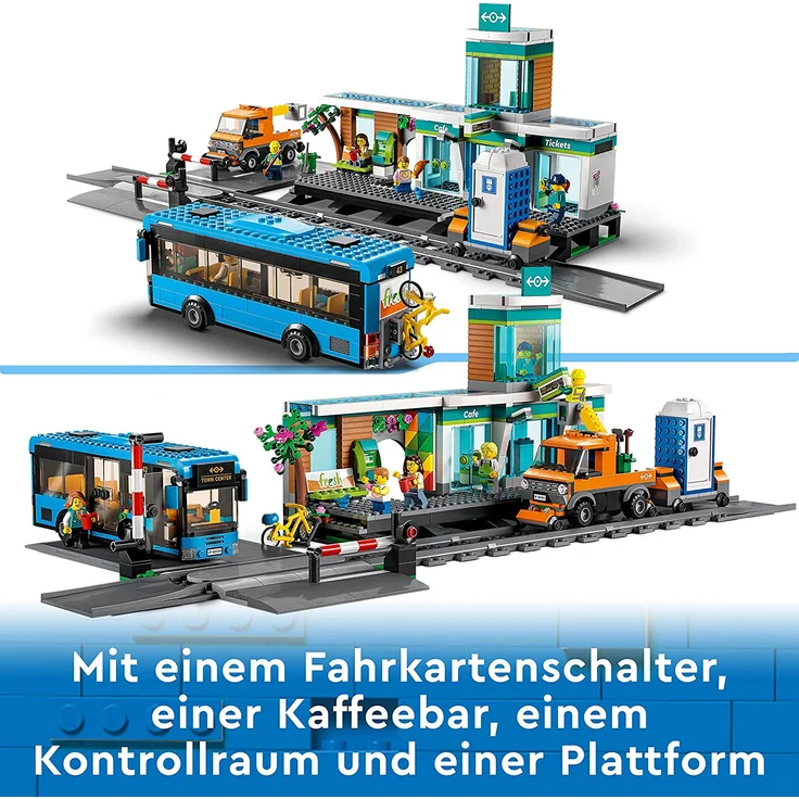 LEGO City 60335 'Bahnhof', 907 Teile, ab 7 Jahren – Bild 6