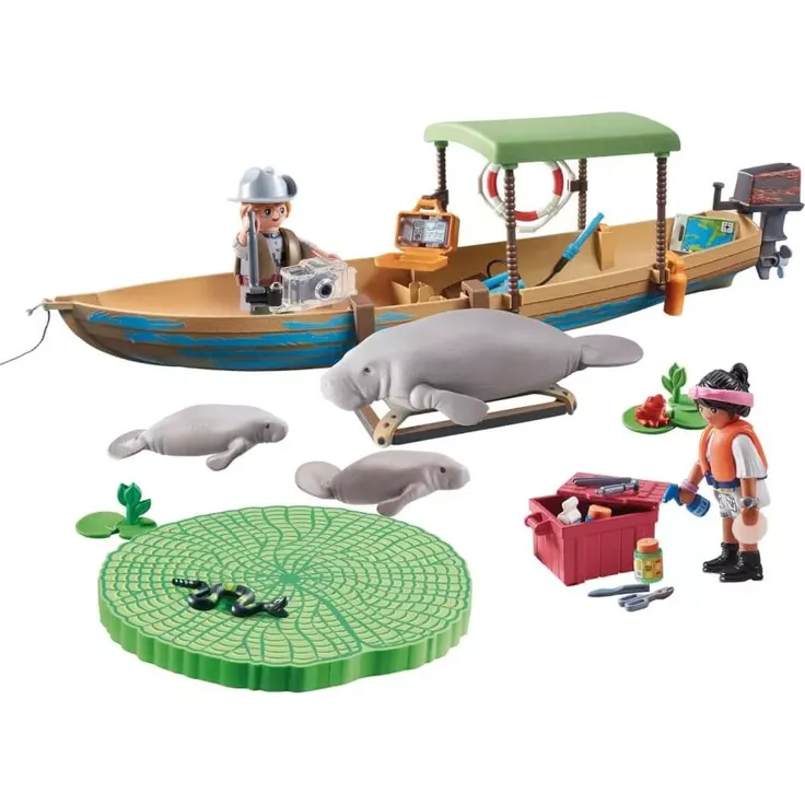 Playmobil Wiltopia 71010 'Bootsausflug zu den Seekühen', 71 Teile, ab 4 Jahren – Bild 2