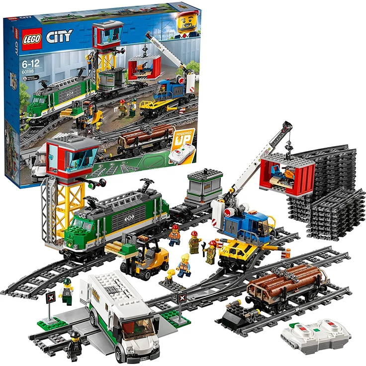 LEGO City 60198 'Güterzug', 1226 Teile, ab 6 Jahren – Bild 1