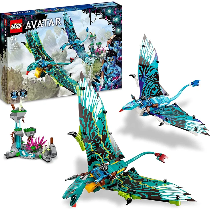 LEGO Avatar 75572 'Jake und Neytiris erster Flug auf einem Banshee', 572 Teile, ab 9 Jahren – Bild 1