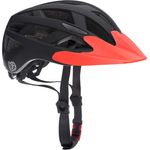 Spielwerk Fahrradhelm Kinder S-M LED Verstellbar 50-57cm Visier 3-13 Jahre BMX Mountainbike Schutzhelm CE-zertifiziert Insektenschutz