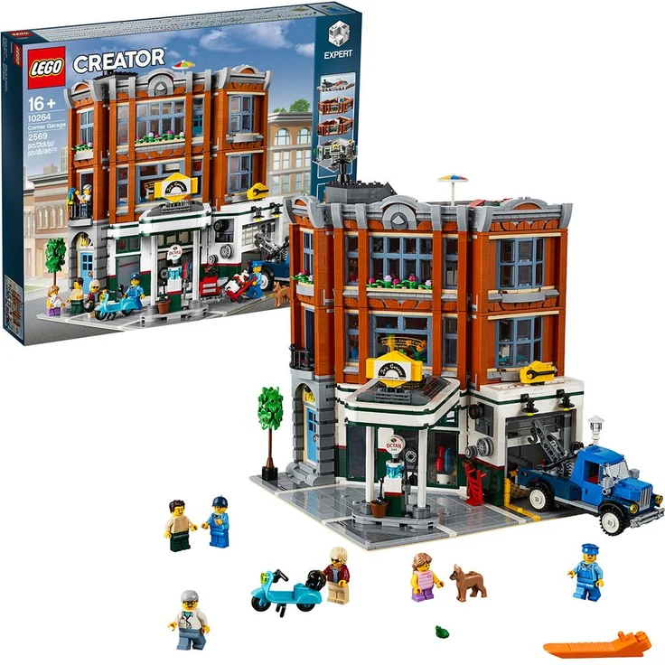 LEGO Creator Expert 10264 'Eckgarage', 2569 Teile, ab 16 Jahren – Bild 1