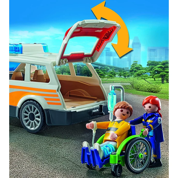 Playmobil City Life 71037 'Notarzt-PKW', 44 Teile, ab 4 Jahren – Bild 6