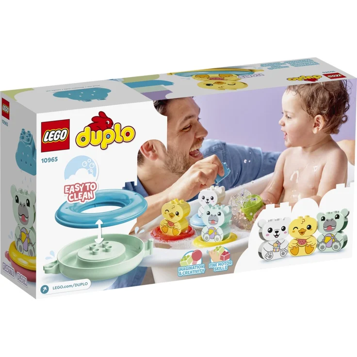 LEGO DUPLO 10965 'Badewannenspaß: Schwimmender Tierzug', 14 Teile, ab 1,5 Jahren - Preisvergleich – Bild 5