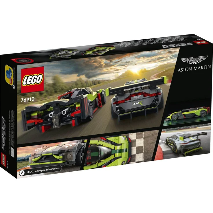 LEGO Speed Champions 76910 'Aston Martin Valkyrie AMR Pro & Aston Martin Vantage GT3', 592 Teile, ab 9 Jahren – Bild 3