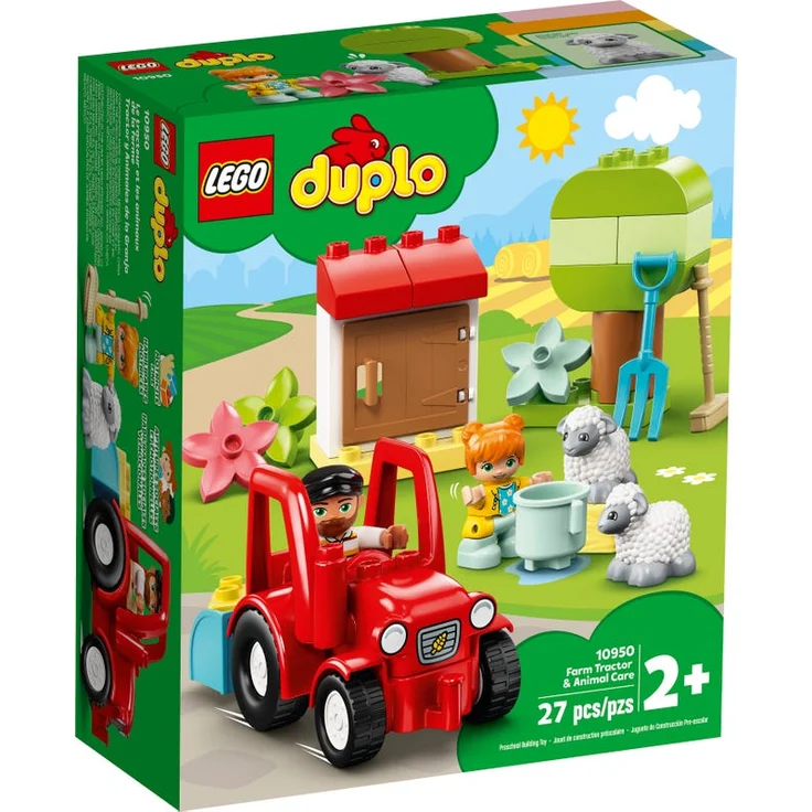 LEGO® DUPLO 10950 'Traktor und Tierpflege', 27 Teile, ab 2 Jahren – Bild 3