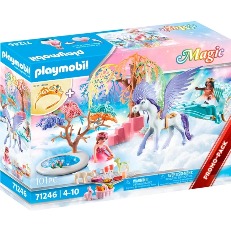 PLAYMOBIL Magic 71246 'Picknick mit Pegasuskutsche', 101 Teile, ab 4 Jahren – Bild 1