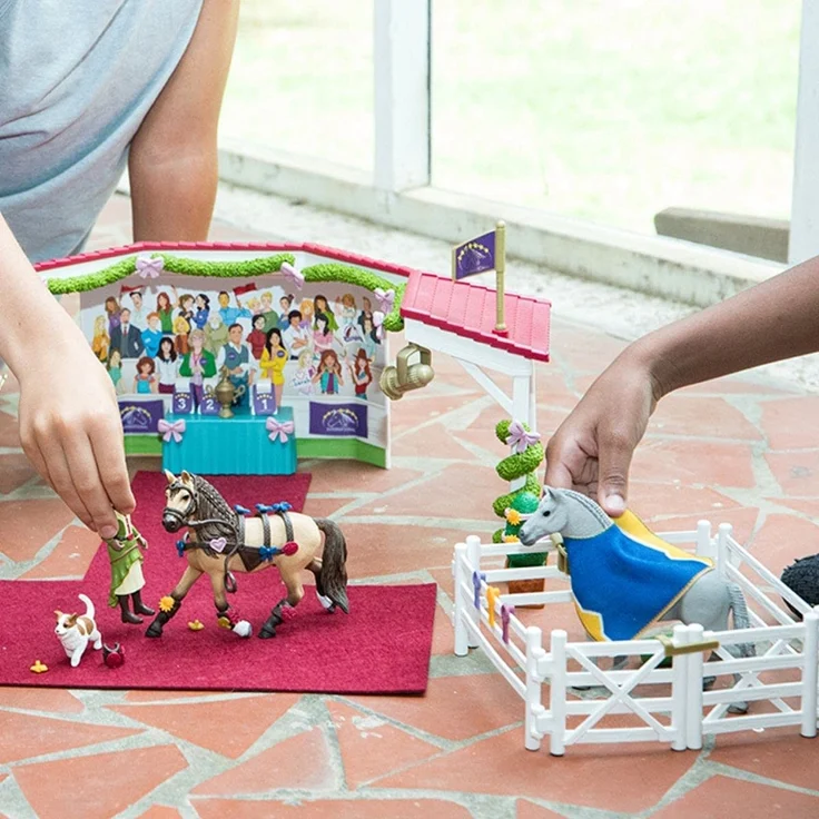 Schleich Horse Club 42466 'Große Pferdeshow', ab 5 Jahren, 116 Teile – Bild 12