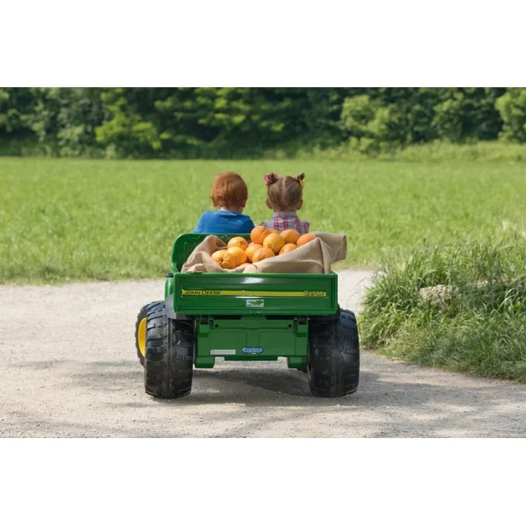 Peg Pérego Elektro-Traktor 'John Deere Gator HPX' 12 Volt, grün/gelb, ab 3 Jahren – Bild 7