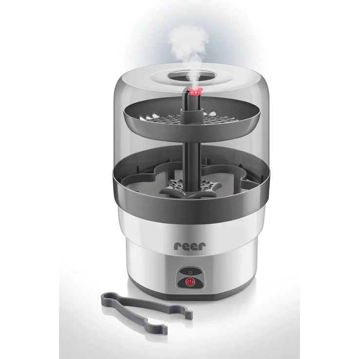Reer 'VapoMax' Sterilisator, Platz für 6 Fläschchen und Zubehör – Bild 3
