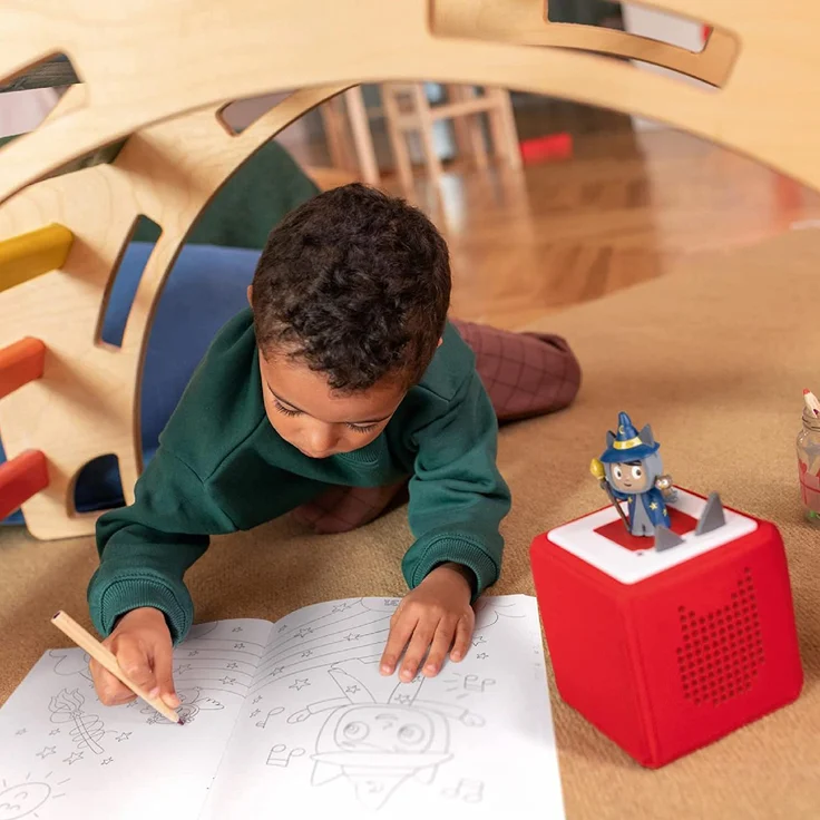 Tonies 'Ein magisches Malbuch + Kreativ-Tonie Zauberer - Freundschaftstag im Zauberwald', Hörfigur mit 90 Minuten Speicherkapazität für deine Musik, Geschichten, Hörbücher und eigene Audiodateien, ab 4 Jahren – Bild 7