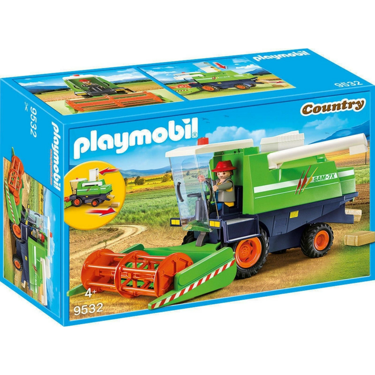 Playmobil Country 9532 'Mähdrescher', 8 Teile, ab 4 Jahren