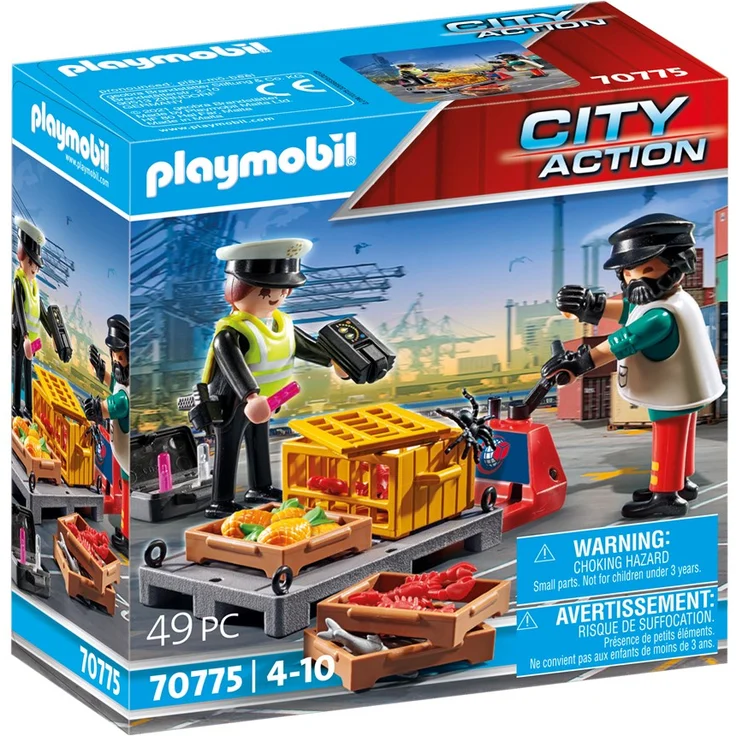 Playmobil City Action 70775 'Zollkontrolle', 49 Teile, ab 4 Jahren – Bild 1