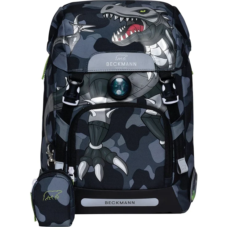 BECKMANN Classic 'Camo Rex', Schulrucksack Set 6-teilig – Bild 2